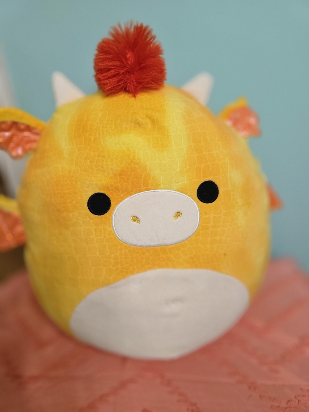 Squishmallows 16" Dieric the Yellow Dragon